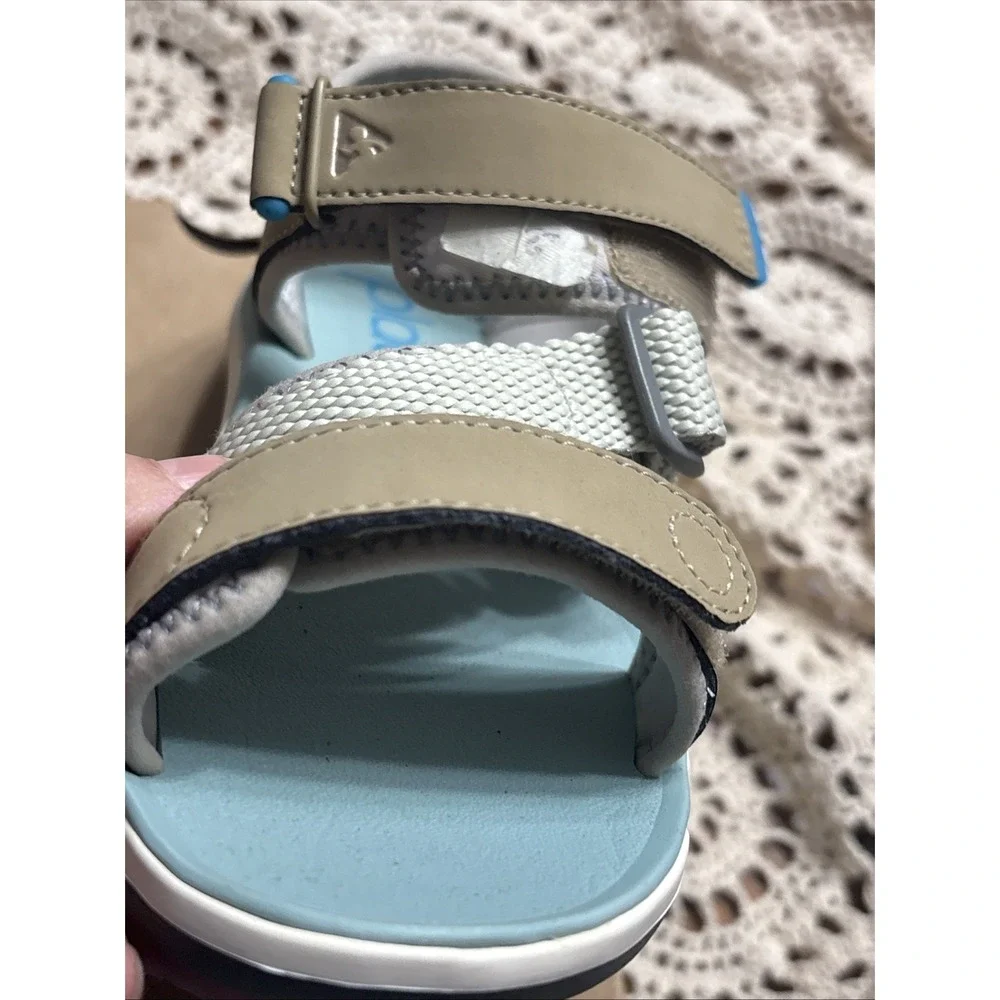 PLAE Wes Strappy Sandals Desert Sand Youth Size 2‎ Machine Washable